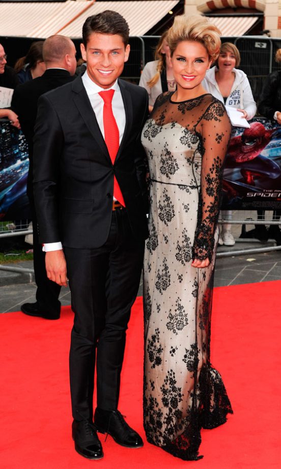 Joey Essex And Sam Faiers At The Premiere Of The Amazing Spider-Man In London, 2012