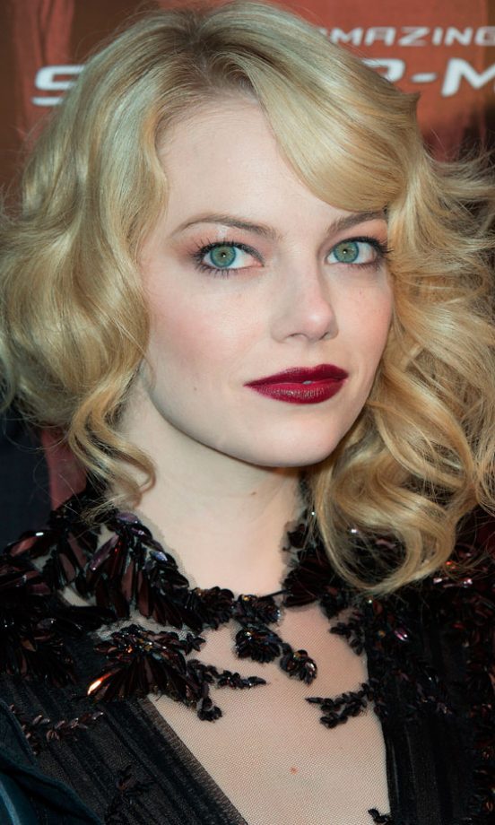 Emma Stone At The Paris Premiere Of The Amazing Spider-Man, 2012