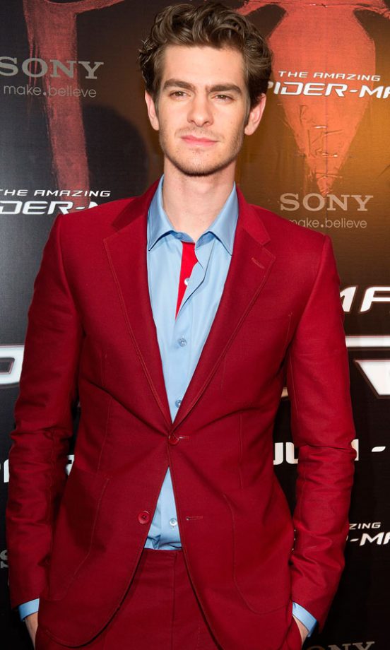 Andrew Garfield At The Paris Premiere Of The Amazing Spider-Man, 2012