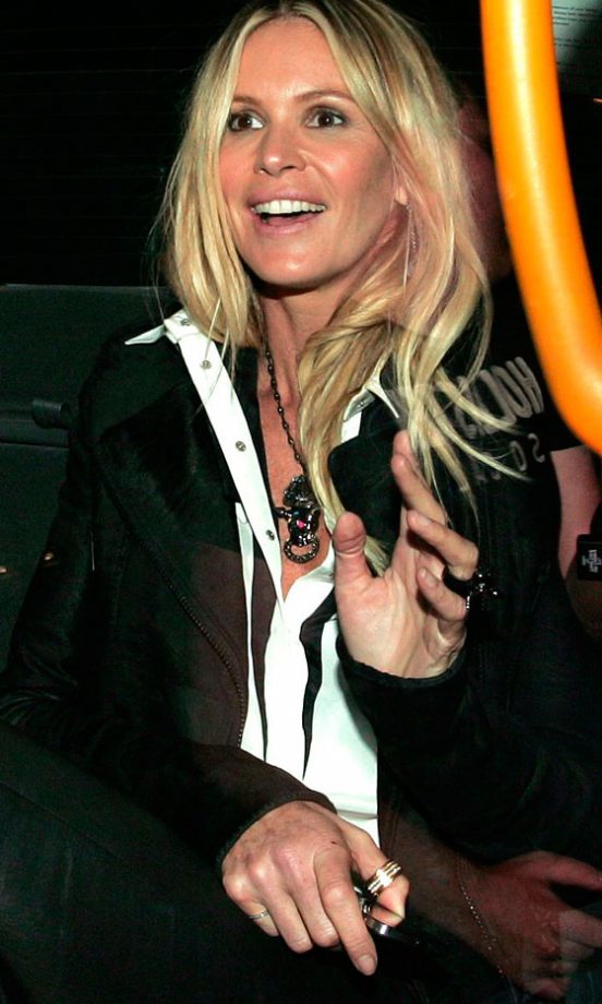 Elle Macpherson Out In London, 2012
