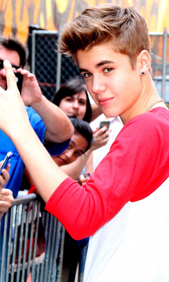 Justin Bieber At The Late Show With David Letterman, 2012