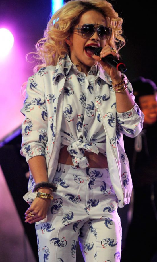 Rita Ora At Radio 1's Hackney Weekend, 2012