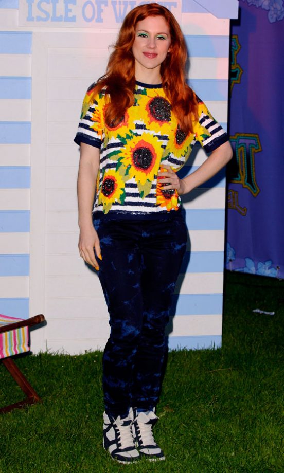 Katy B At The Isle Of Wight Festival, 2012