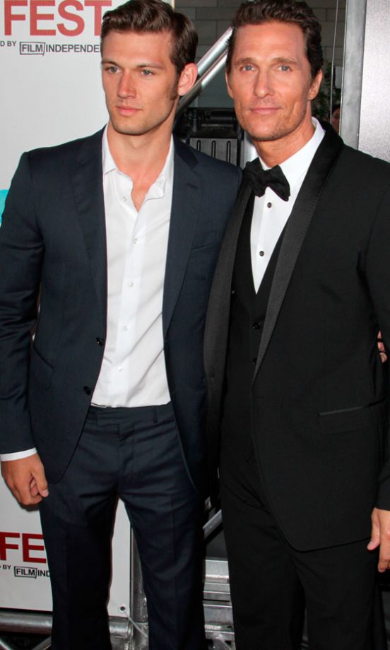 Alex Pettyfer And Matthew McConaughey At The Magic Mike Film Premiere In LA, 2012