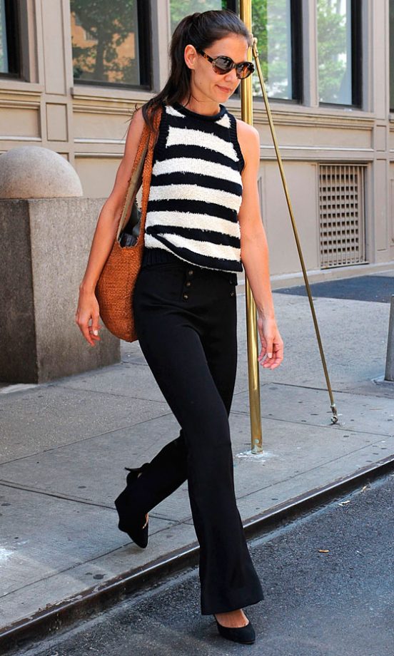 Katie Holmes Out In New York, 2012