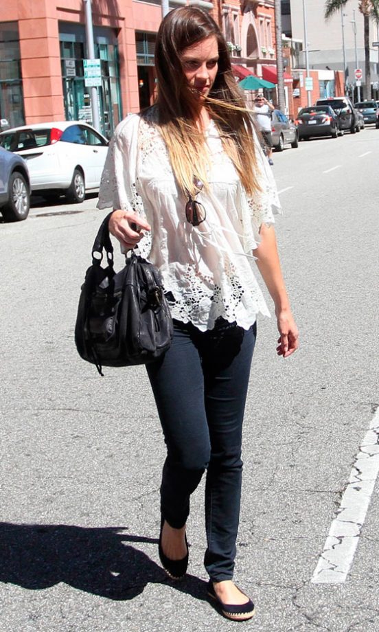 Hilary Swank Out In LA, 2012