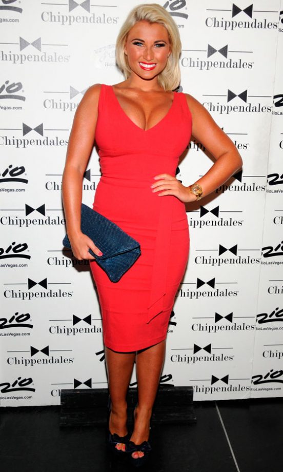 Billie Faiers Out In Las Vegas, 2012