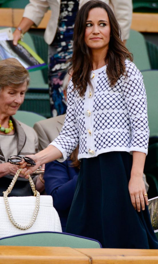 Pippa Middleton At The Wimbledon Tennis Championships, 2012