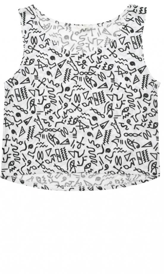 Love Label Aztec Conversation Print Vest, £16