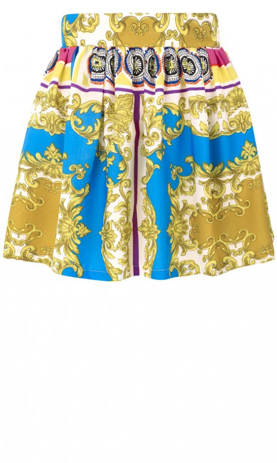 Primark AW12 Scarf Print Skirt