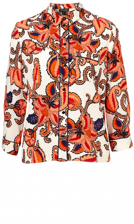 Topshop Paisley Print Shirt, £45