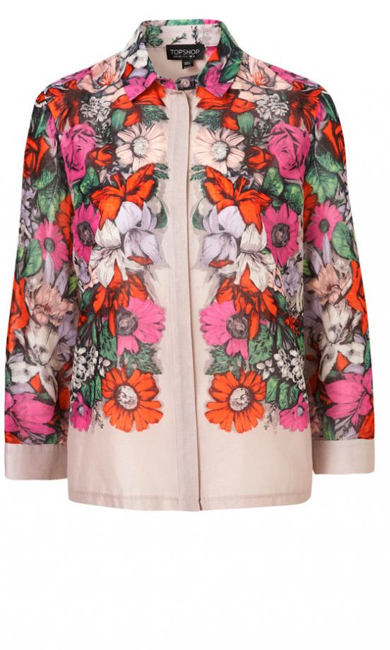 Topshop Floral Border Shirt, £38