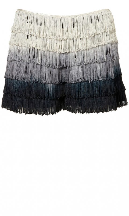 Topshop Fringe Shorts, £36