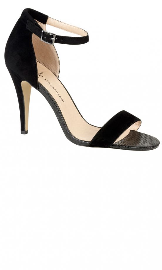 Primark AW12 Black Ankle Strap Heel, £12