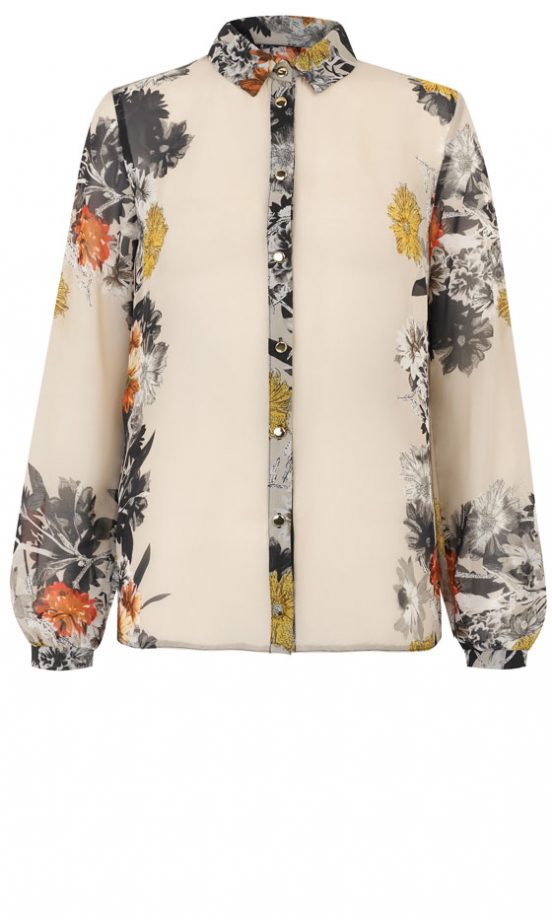 Primark AW12 Floral Print Shirt, £12