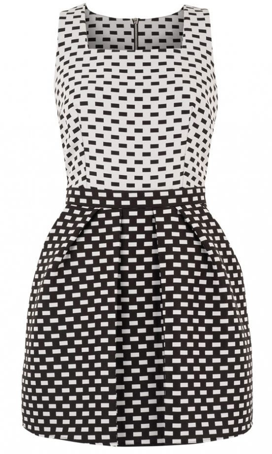 Primark AW12 Jacquard Skater Dress