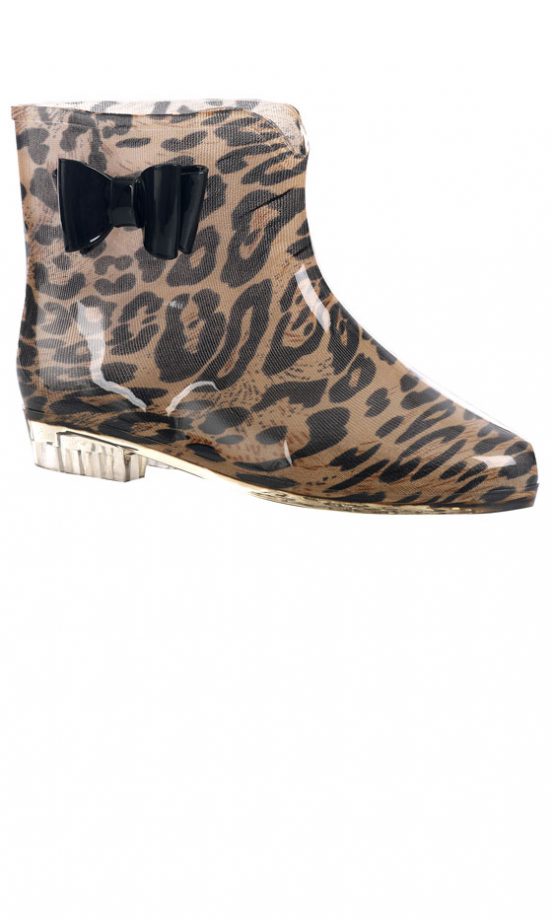 Primark AW12 Leopard Print Wellie Boots