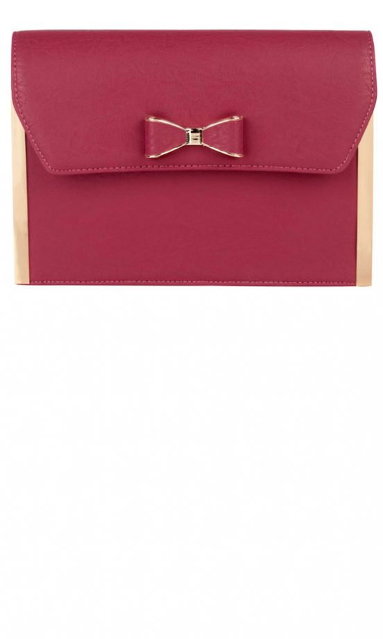Primark AW12 Metal Bow Box Bag, £38