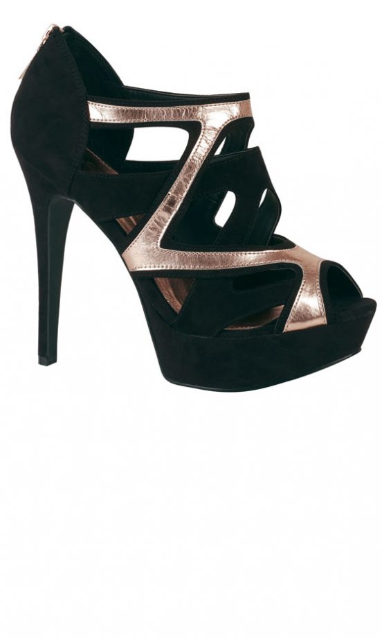 Primark AW12 Metallic Cage Heel, £18