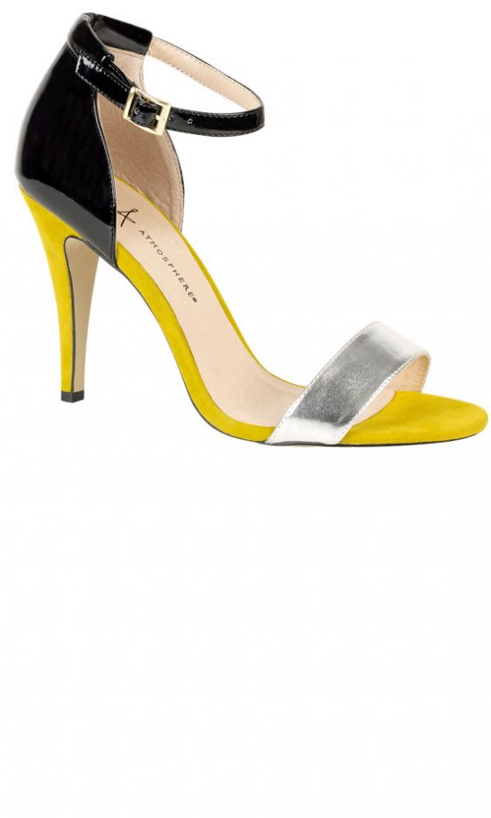 Primark AW12 Silver Ankle Strap Heels, £12
