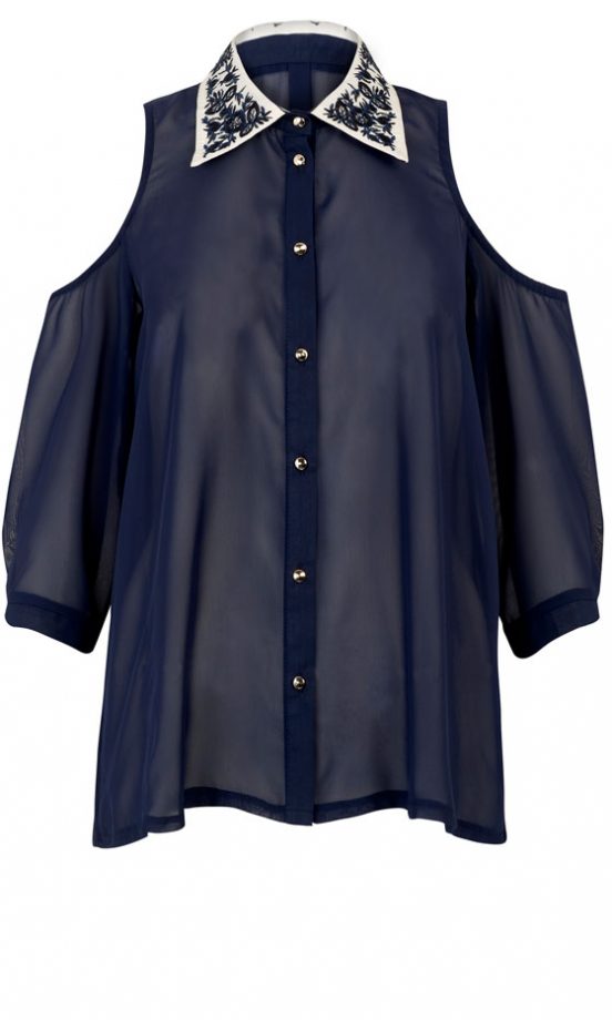 Primark AW12 Cut Out Sheer Blouse, £12