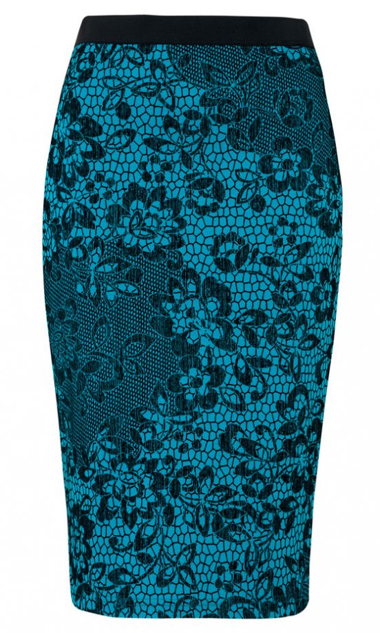Primark AW12 Printed Pencil Skirt, £10
