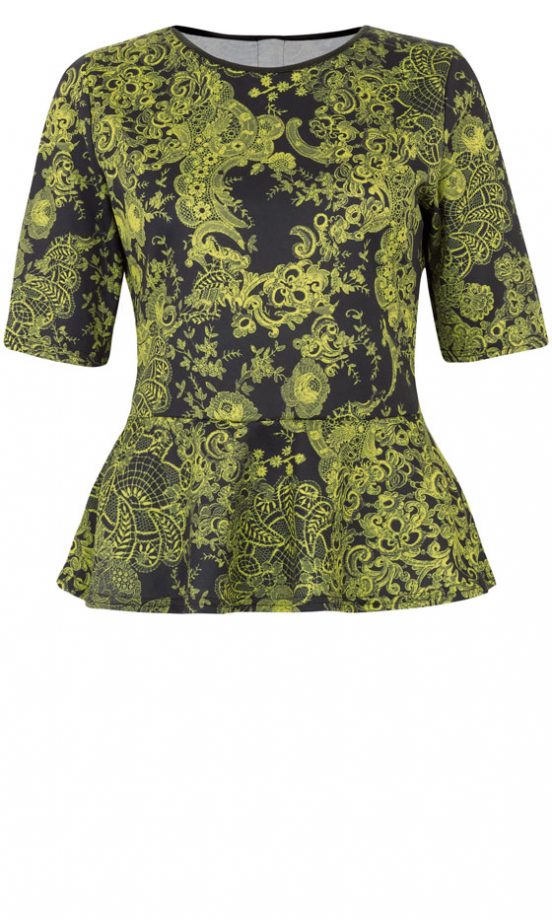 Primark AW12 Peplum Top, £8