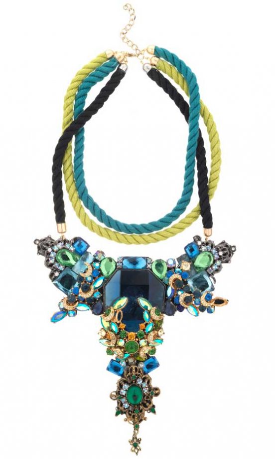 River Island, AW12, Bejeweled Necklace