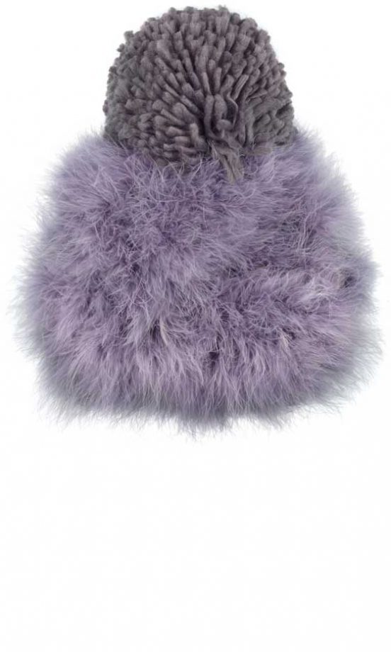 River Island, AW12, Lilac Bobble Hat
