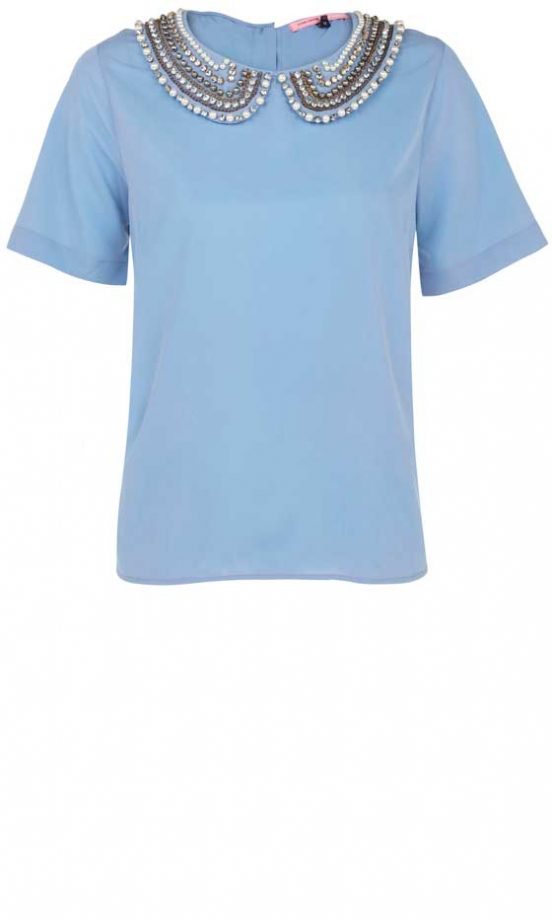 River Island, AW12, Detailed Collar Top
