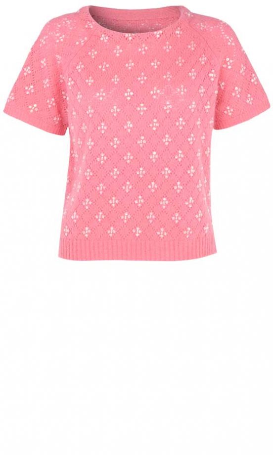 River Island, AW12, Pink Printed T-Shirt
