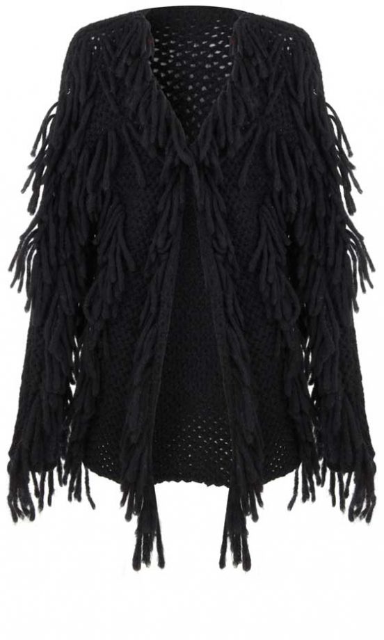 River Island, AW12, Messy Knit Cardigan