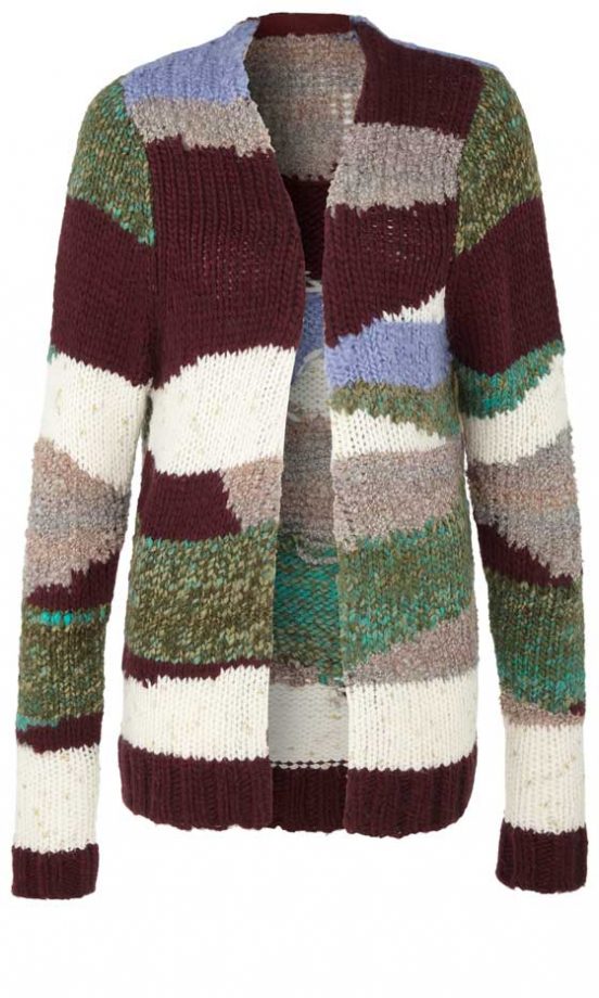 River Island, AW12, Landscape Coloured Cardigan