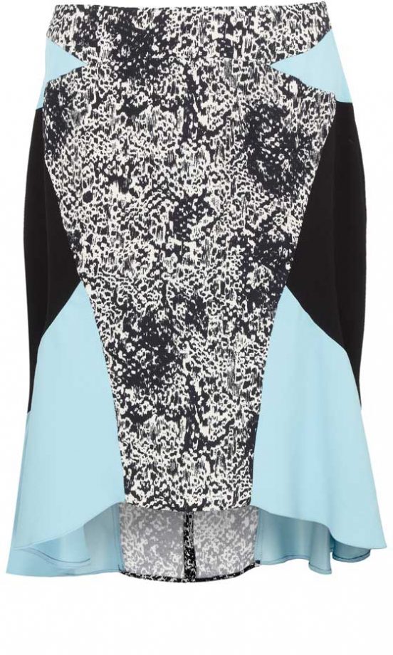 River Island, AW12, Mixed Print Skirt