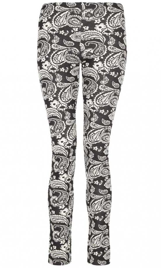 River Island, AW12, Paisley Printed Trousers