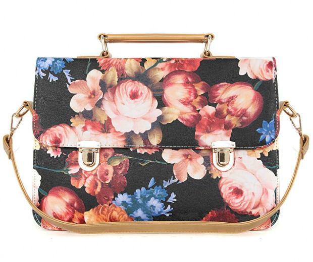 Missguided Anna Floral Satchel, £22