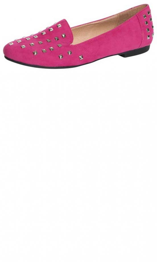 Boohoo Studded Pink Pumps, £15