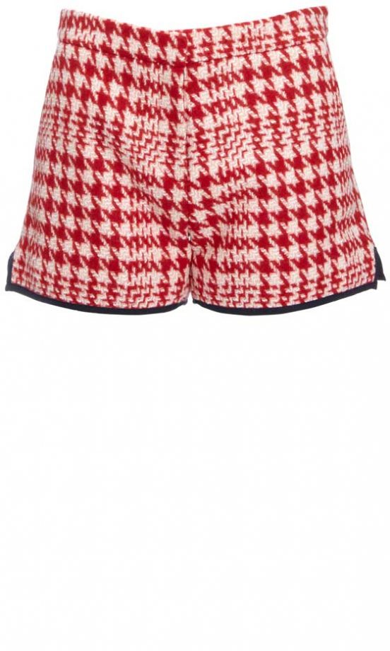 ASOS AW12 Checked Fluffy Shorts, £30