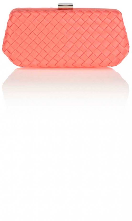 Coast Woven Coral Clutch, £55