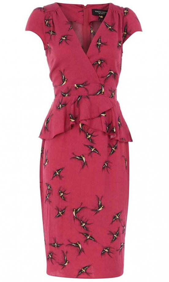 Dorothy Perkins Bird Print Dress, £39.50