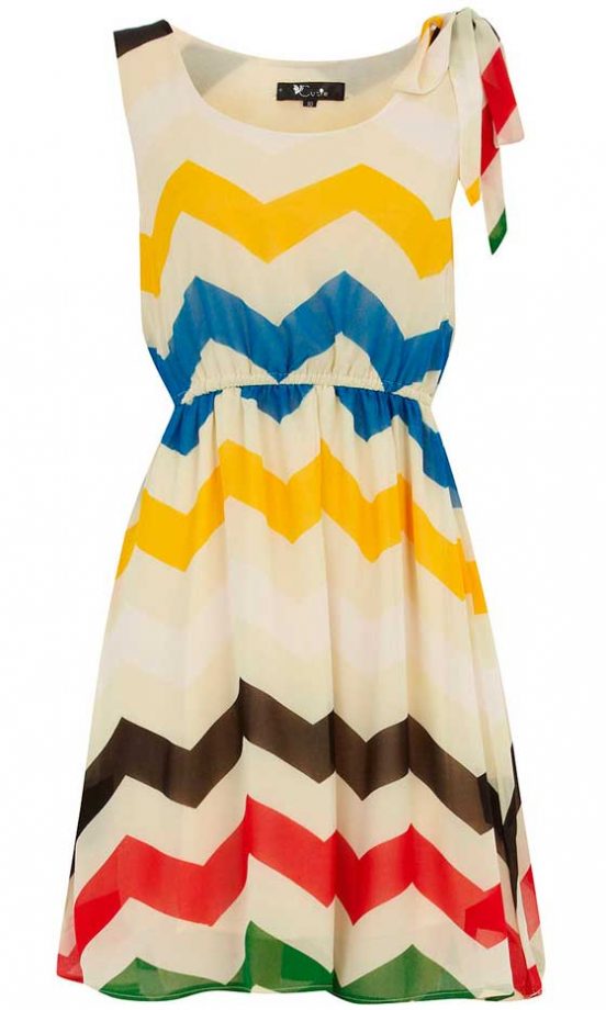 Dorothy Perkins Zig Zag Print Dress, £26