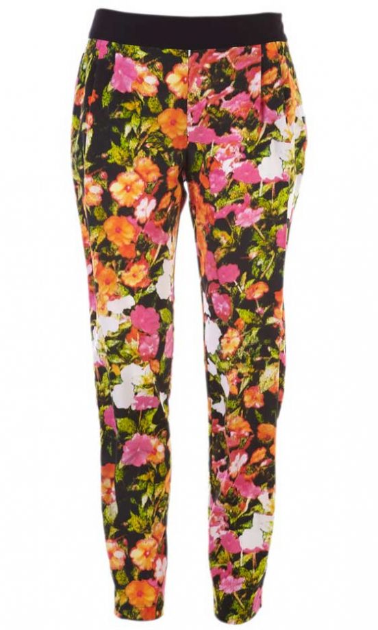 Fashion Union Floral Trousers, £28