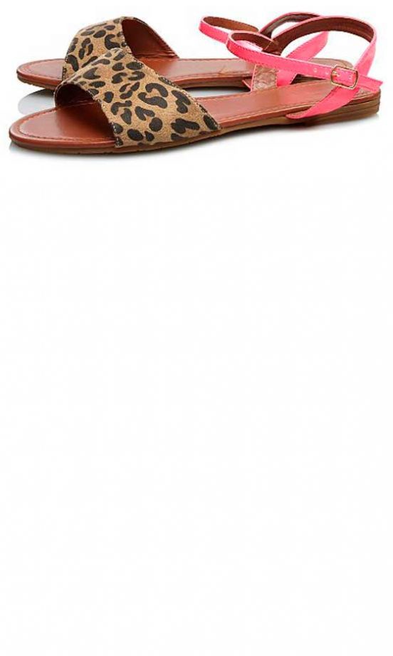 George Animal Print Sandals, £8