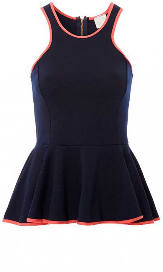 George Peplum Top, £14