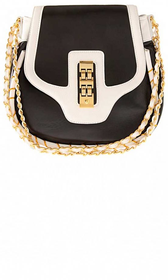 Missguided Chain Strap Metal Front Shoulder Bag, £26.99