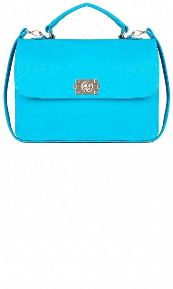 Missguided Metallic Clasp Satchel Bag, £28.99