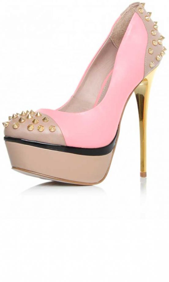 KG Kurt Geiger Pink Studded Heel, £160