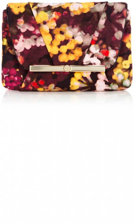 Karen Millen Blossom Print Clutch, £95