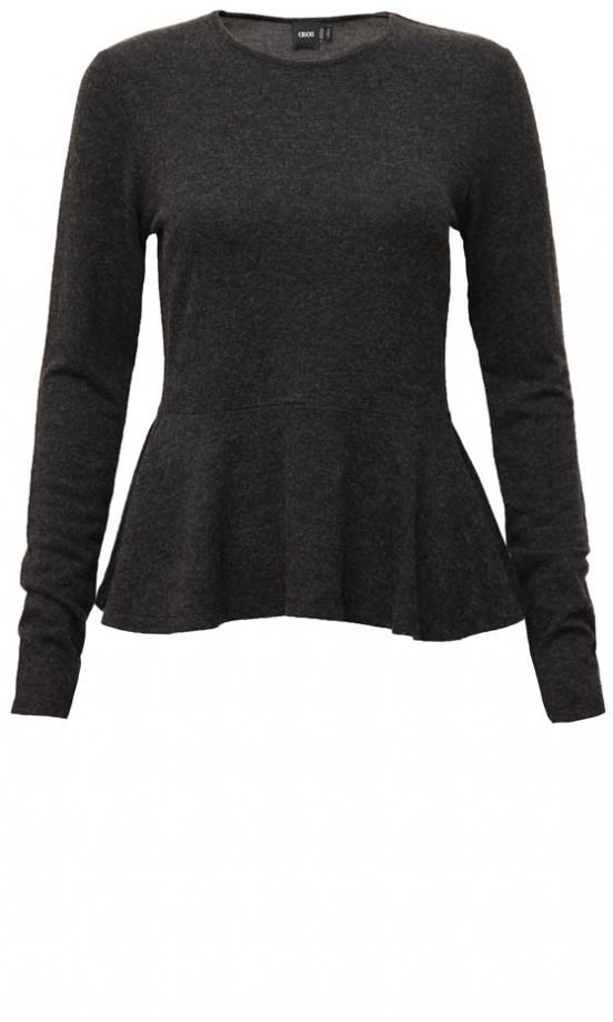 ASOS AW12 Longsleeve Peplum Top, £25