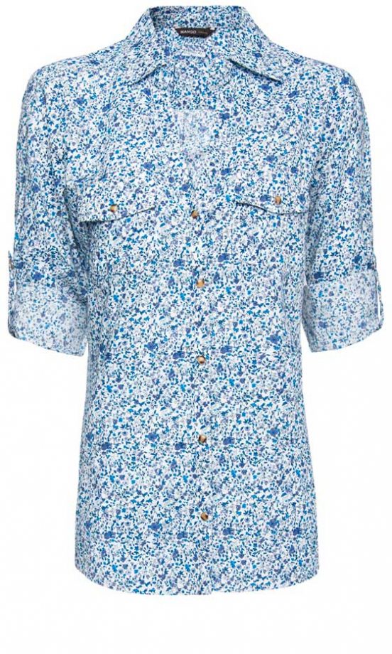 Mango Floral Shirt, £22.99
